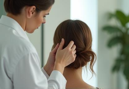 Scalp and hair health consultation at The London Hair Studio